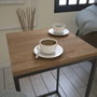 Hanah Home Mesa auxiliar Pure - Caucasian, Oak